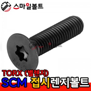 ▶ SCM - 별_접시렌지볼트 (TORX)